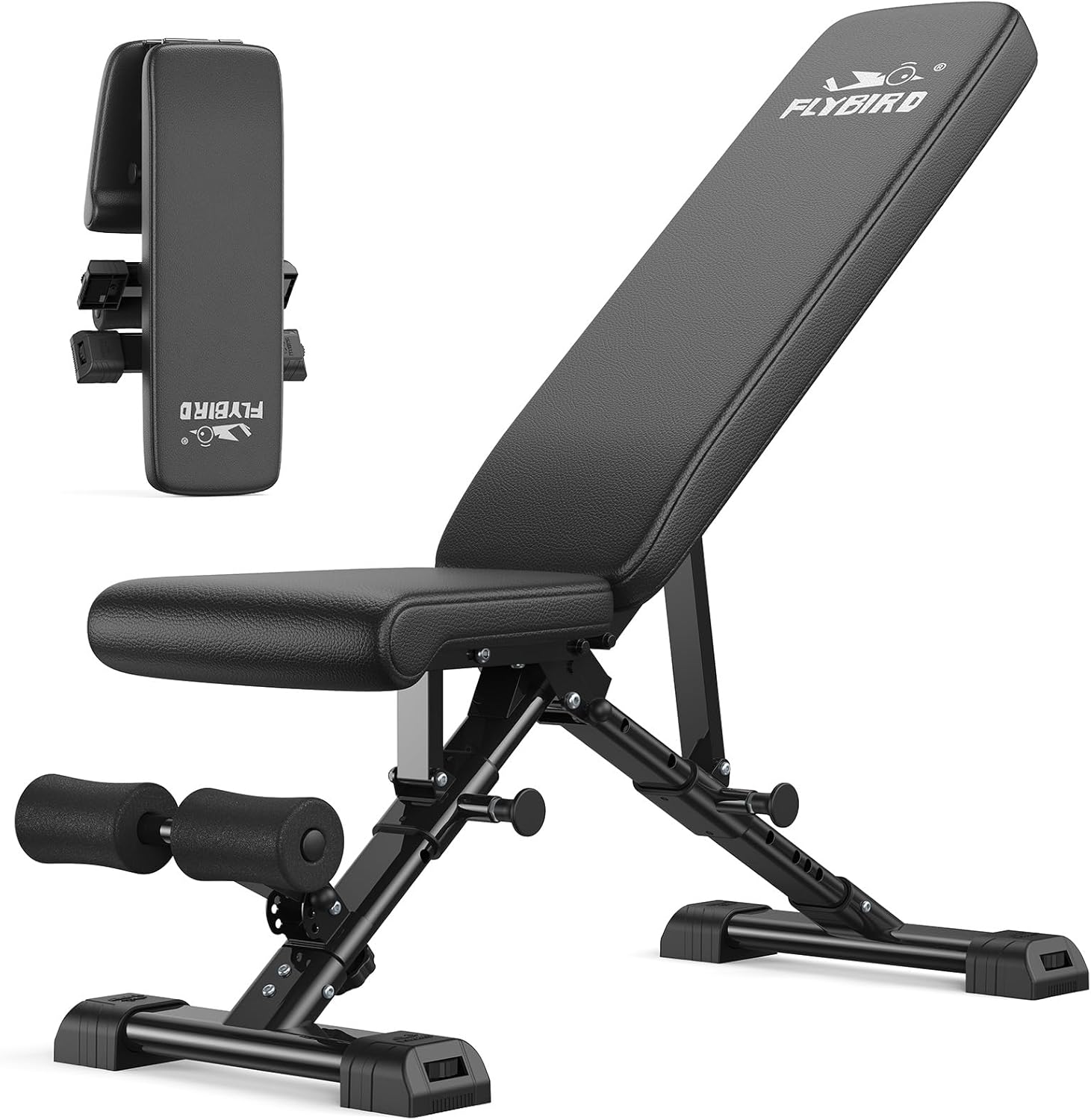 Adjustable Weight Bench - Banco de pesas ajustable para gimnasio