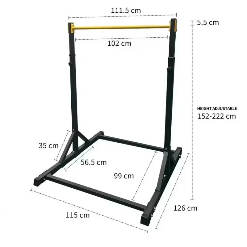 Home Gym Multifunctional - Barra de Dominadas Ajustable para Gimnasio