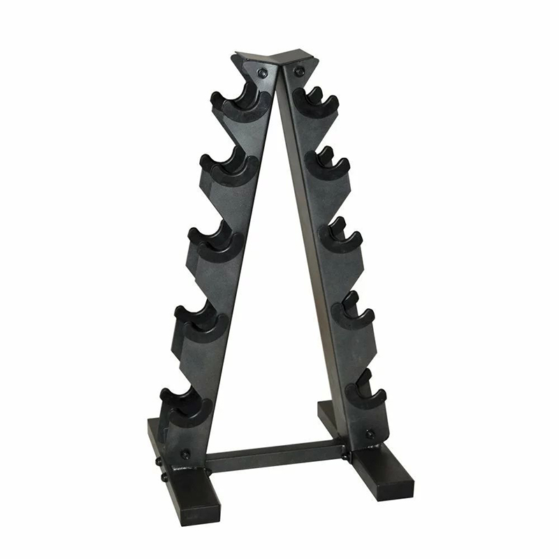 Hex Dumbbell Set - Juego de mancuernas verticales con marco