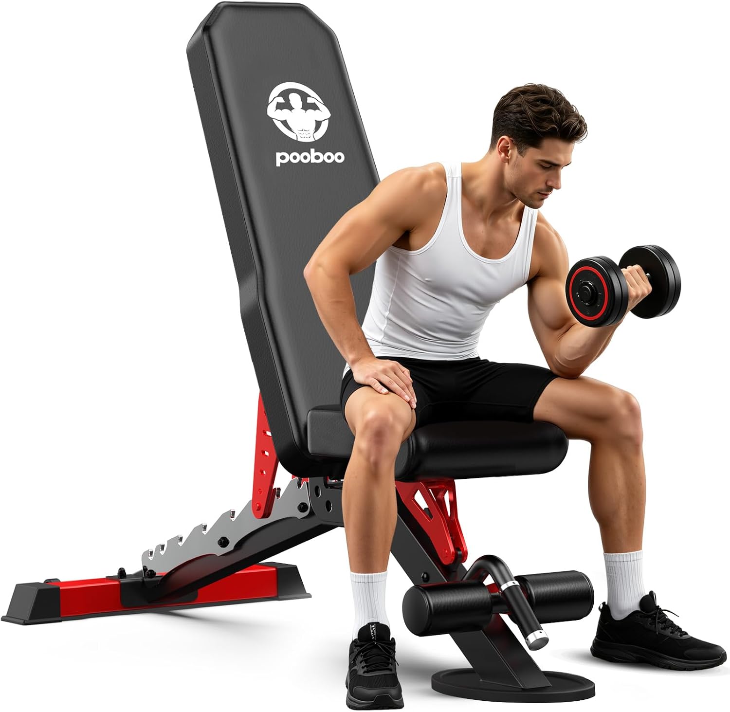 Adjustable Weight Bench - Banco de Pesas Ajustable, Banco FID