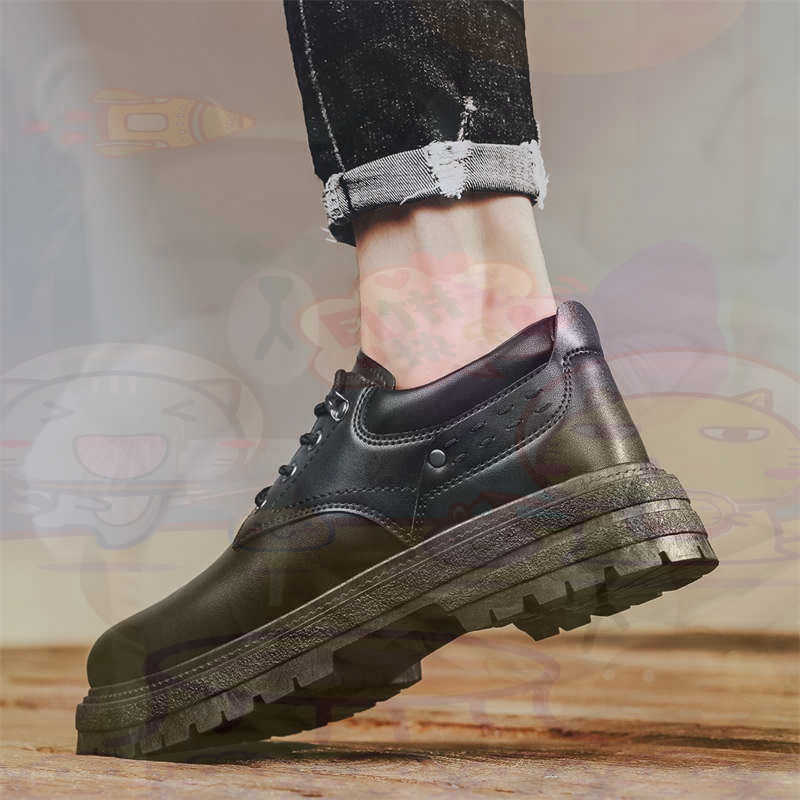 Home Gym Luxury Design - Zapatillas deportivas de cuero Natural oscuro
