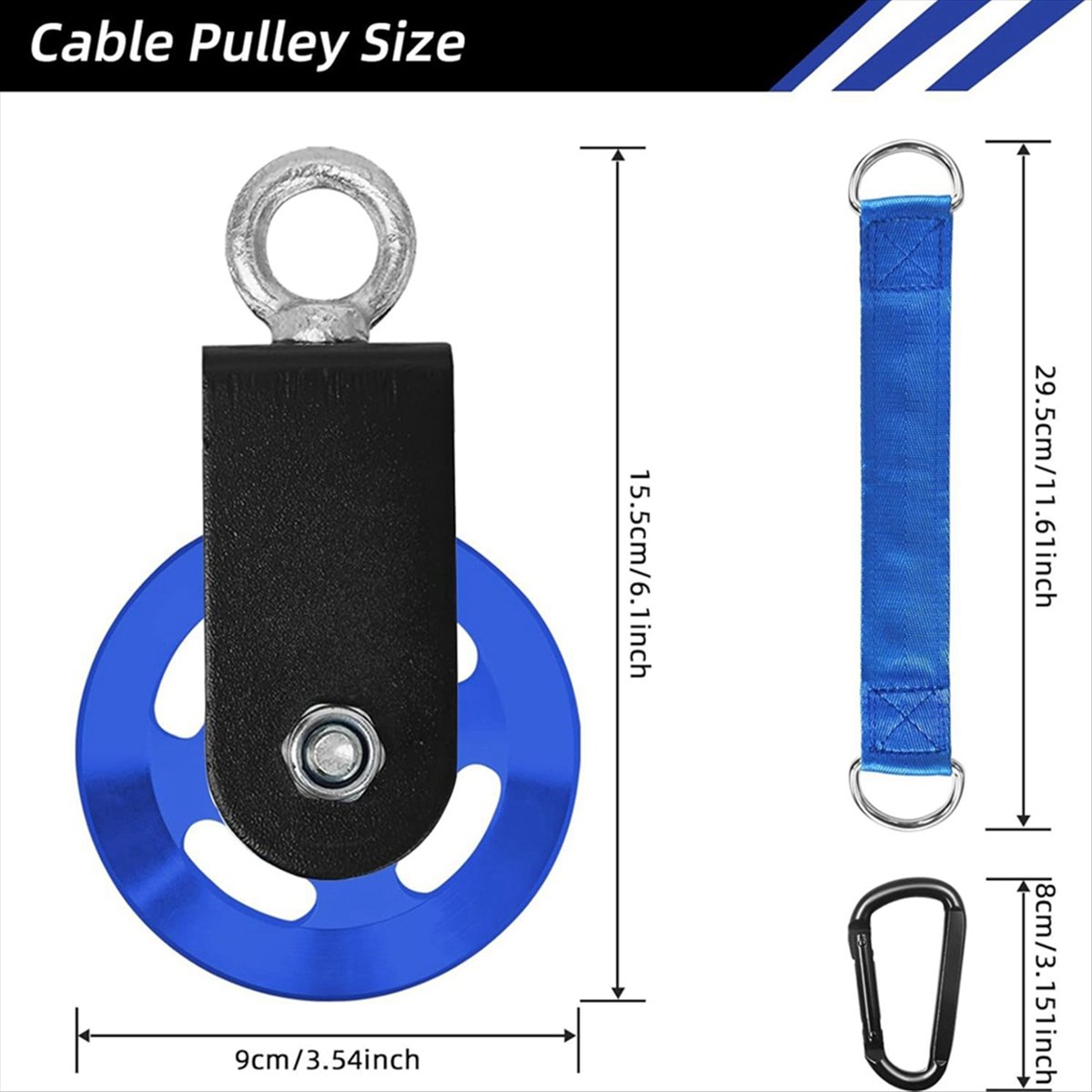 Home Gym Equipment Diy - Nuevo cable de polea con correa