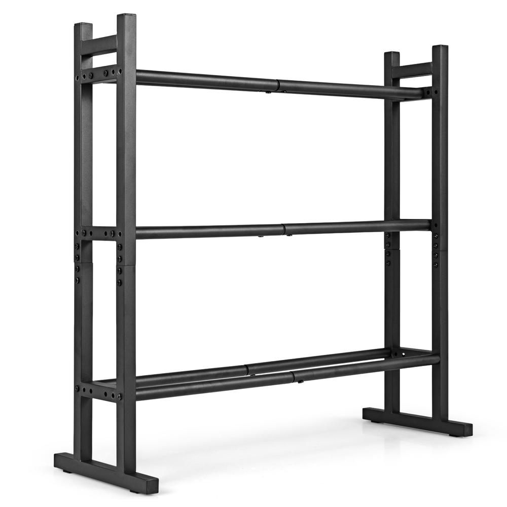 Home Gym Weights - Estante para mancuernas de 3 niveles