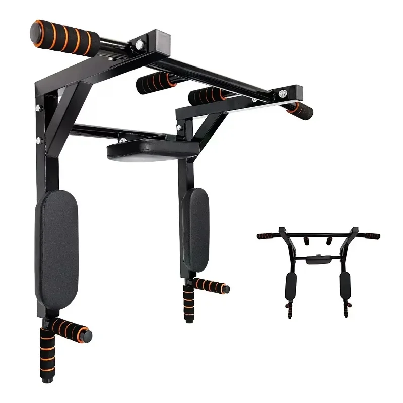 Home Gym Wall Mounted - Barra de dominadas y estación de