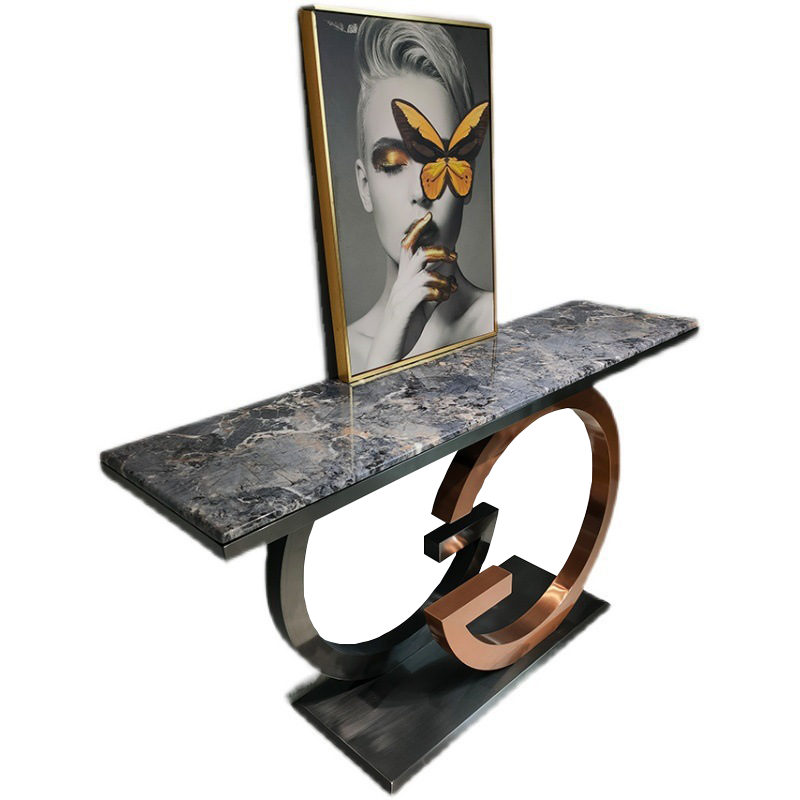 Home Gym Luxury Design - Mesa Consola de Lujo con Tapa