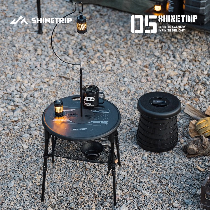 Adjustable Weight Bench - Mesa Plegable para Exteriores ShineTrip, Mesa
