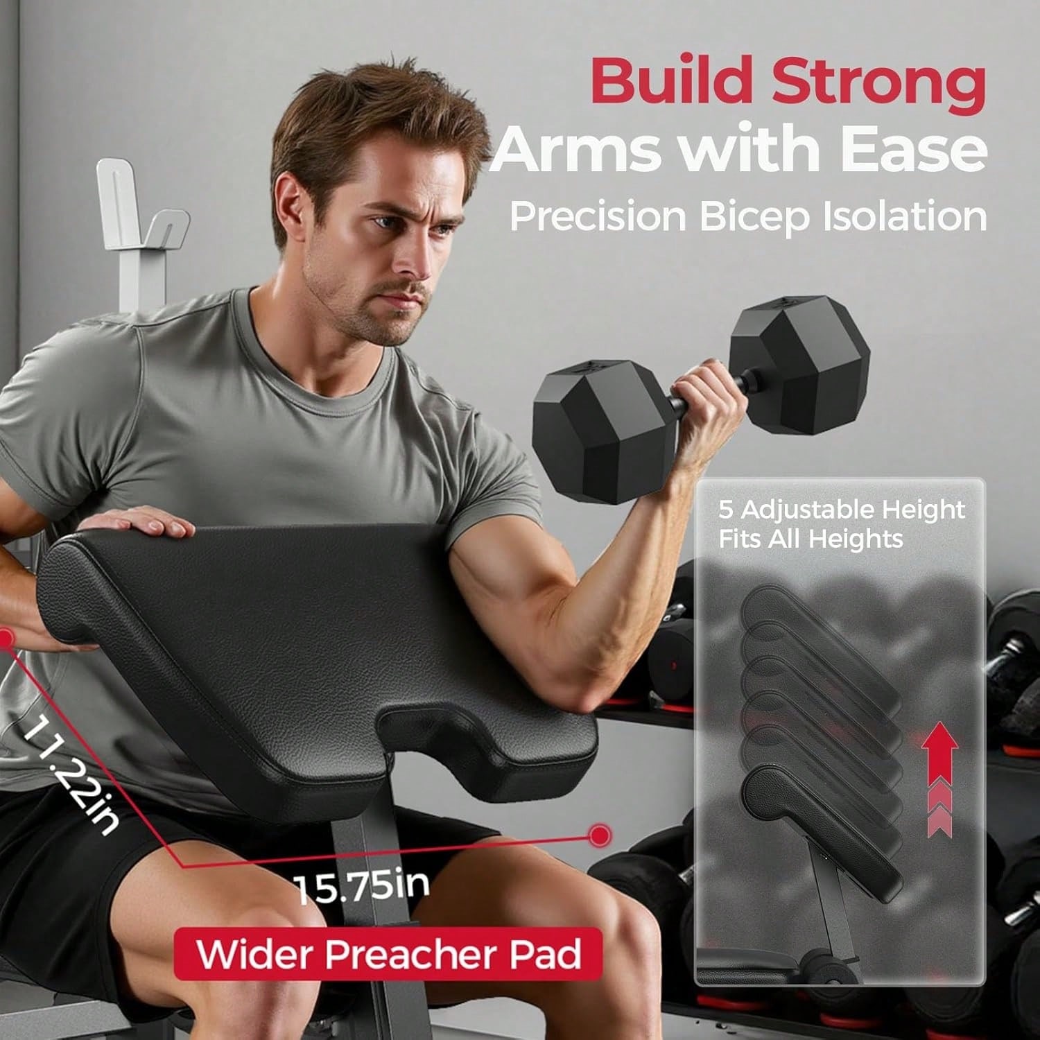 Banco de Pesas Ajustable FLYBI - Home Gym Leg Press reseña y precio
