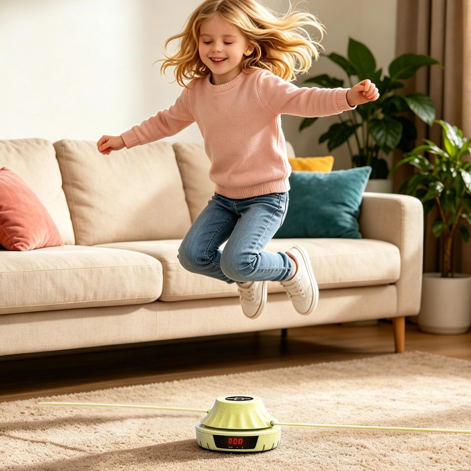 Entrenador de saltos automátic - Home Gym For Kids reseña y precio