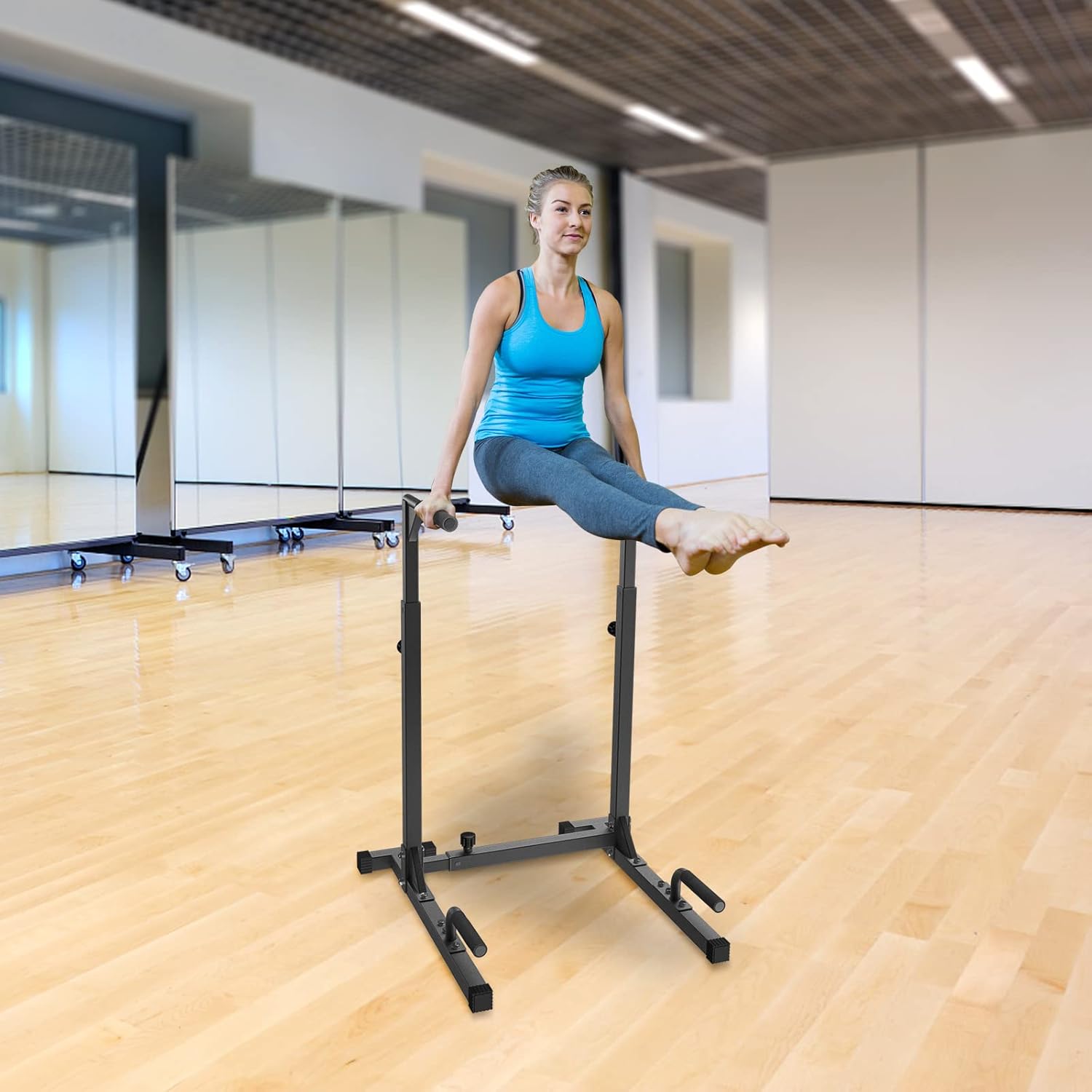 Barras Paralelas Metálicas par - Home Gym Leg Press reseña y precio