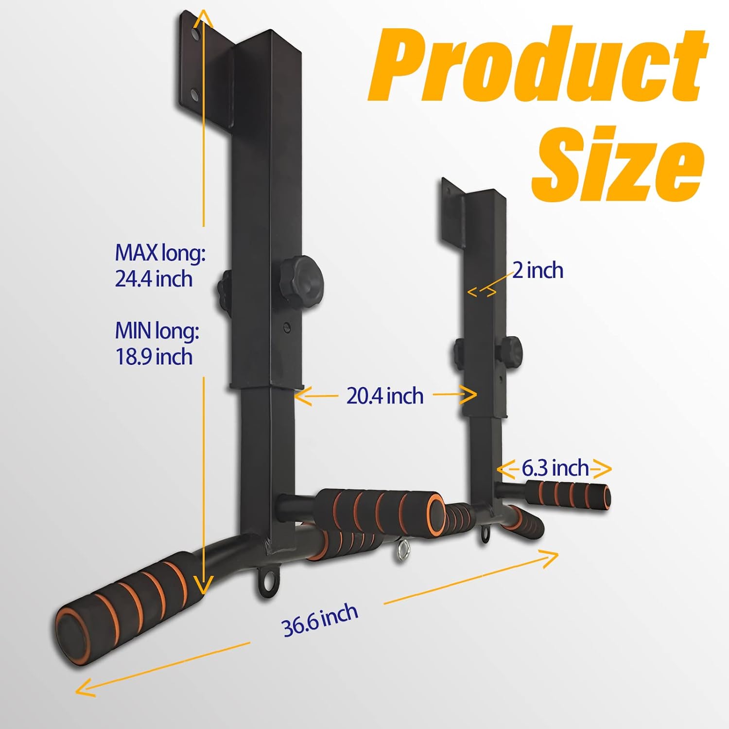 Barra de dominadas y flexiones - Home Gym Wall Mounted reseña y precio