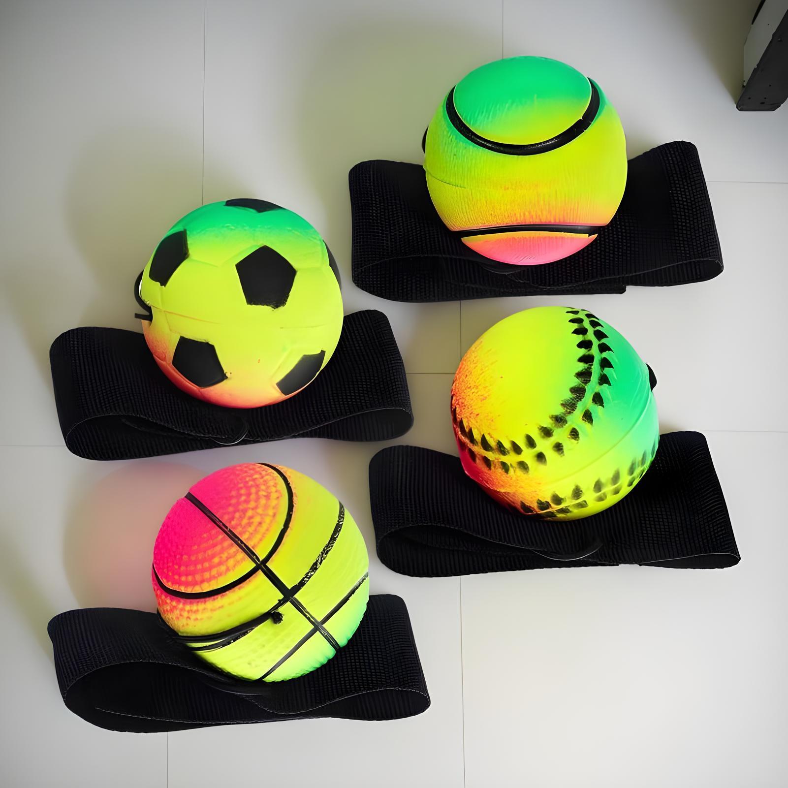 Pelota de muñeca de 4 piezas,  - Home Gym Luxury reseña y precio
