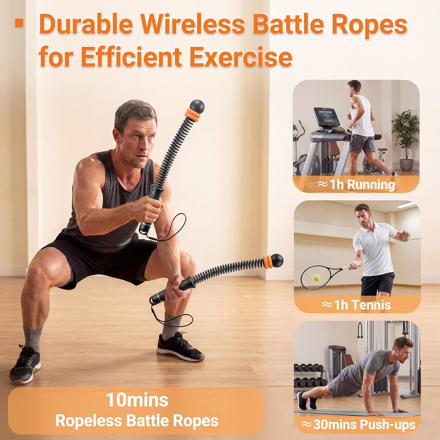 Cuerdas de Entrenamiento Ajust - Fitness Home Gym Equipment reseña y precio