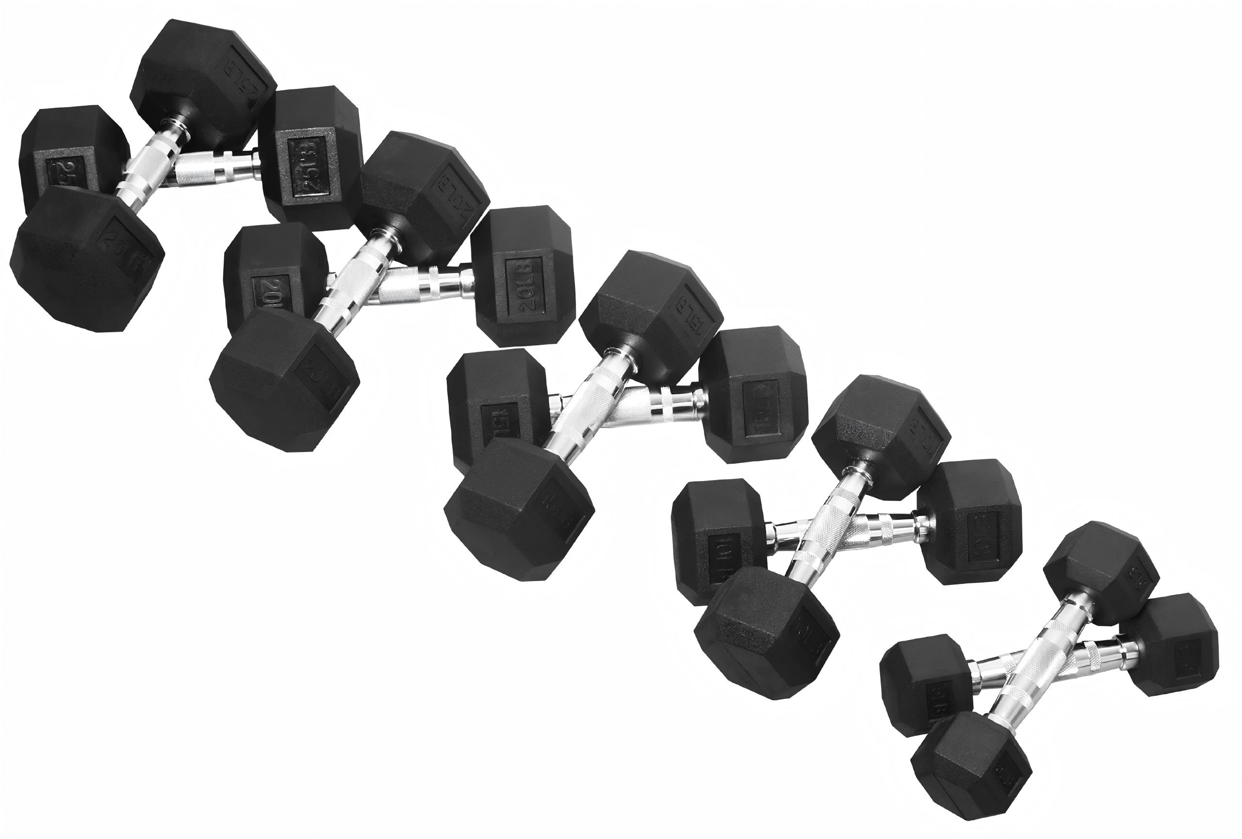 Mancuernas Hexagonales Recubie - Hex Dumbbell Set reseña y precio
