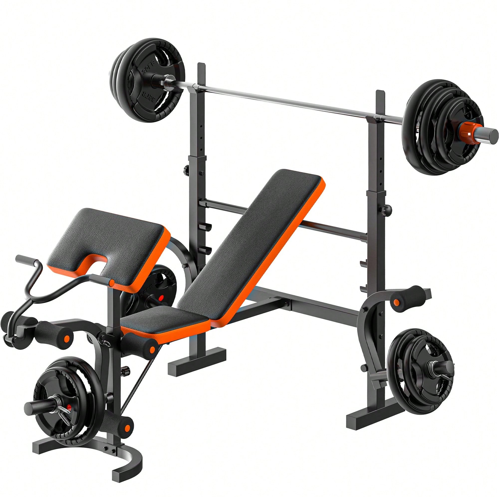 Banco de Pesas GIKPAL, Banco d - Home Gym Leg Press reseña y precio