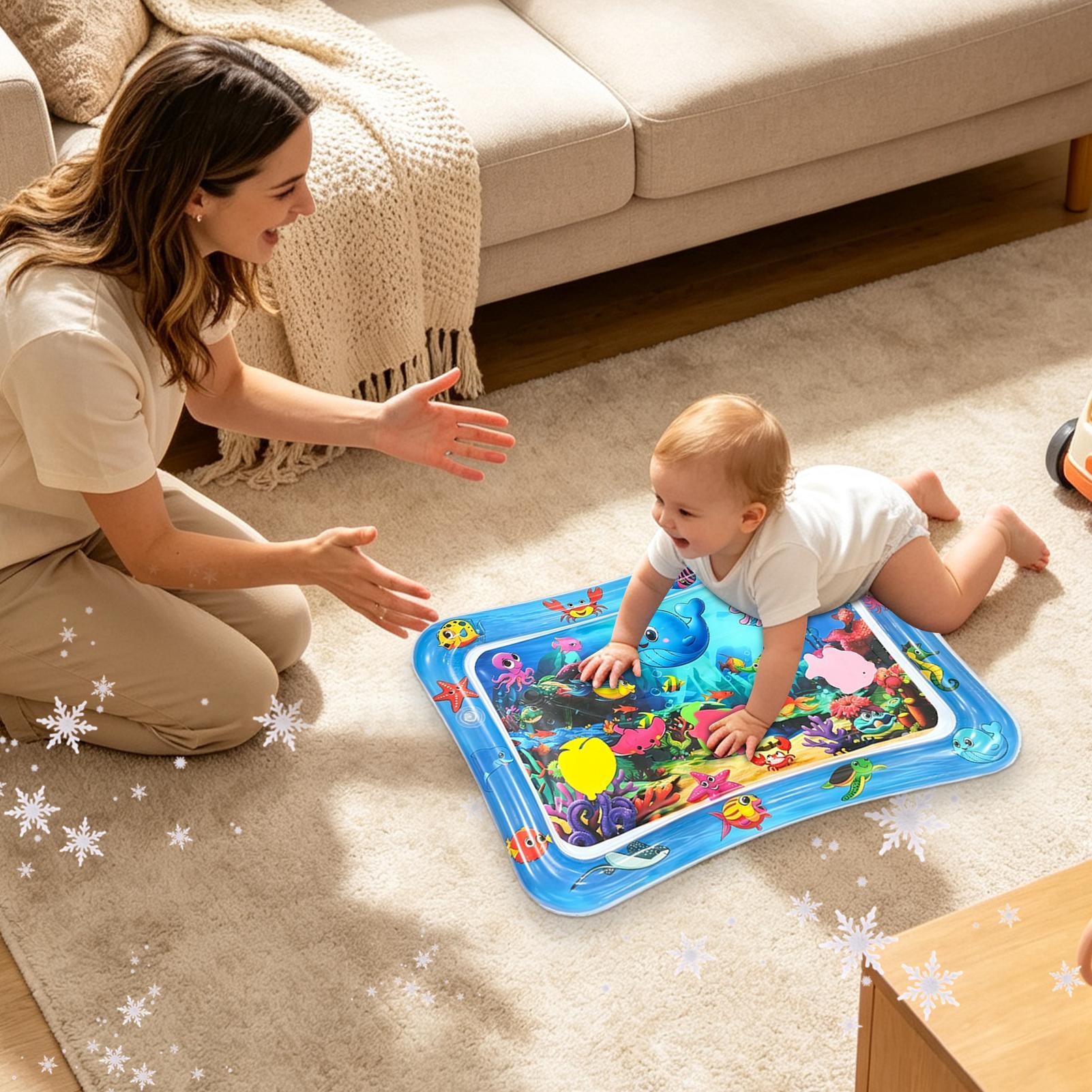 Alfombra de agua inflable para - Home Gym For Kids reseña y precio