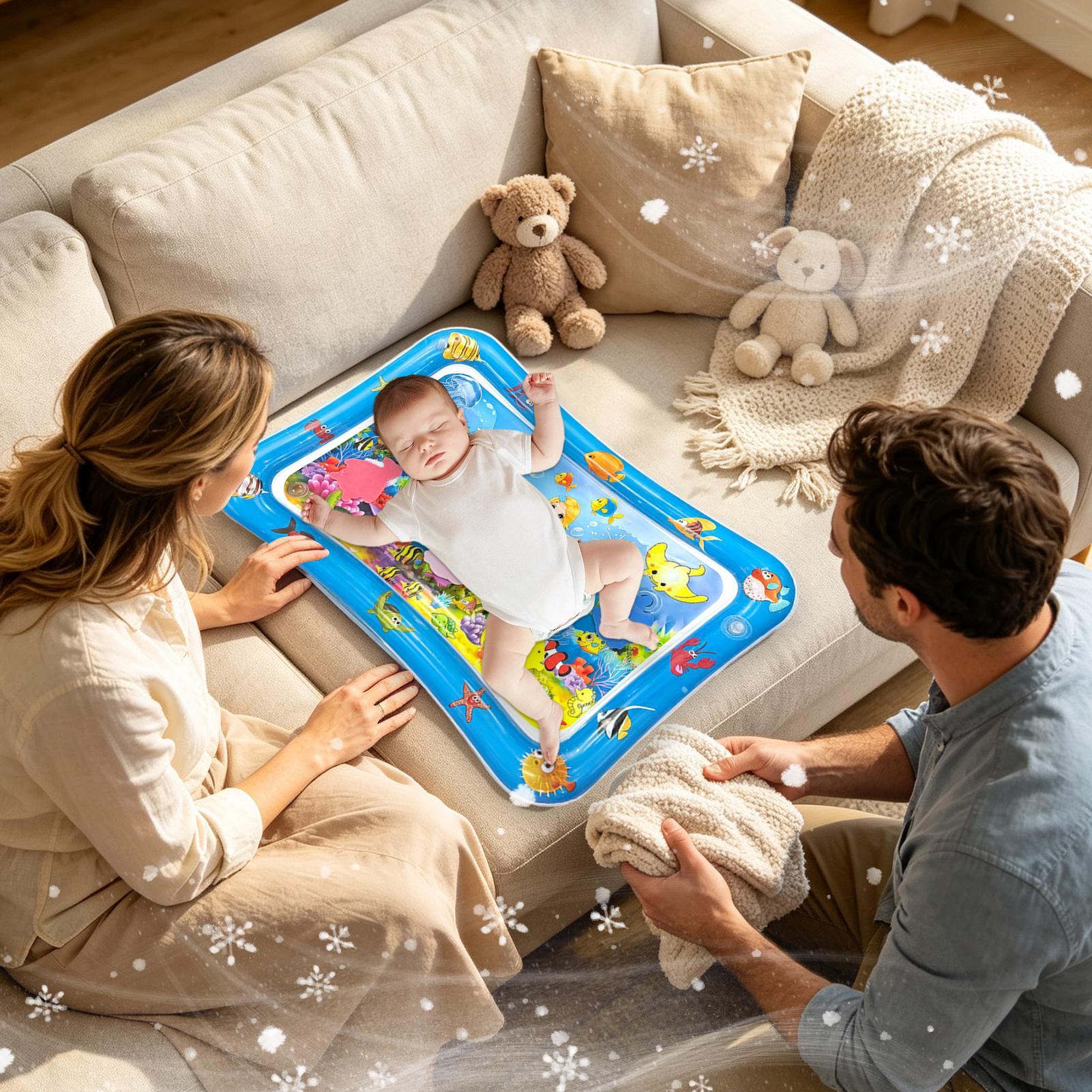 Alfombra de agua inflable para - Home Gym For Kids reseña y precio