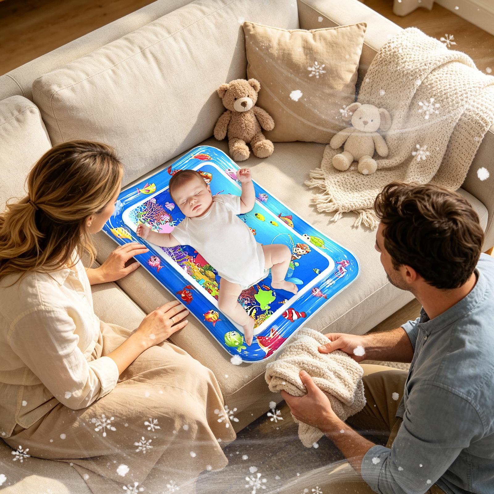 Alfombra de agua inflable para - Home Gym For Kids reseña y precio