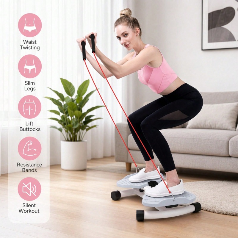 Stepper giratorio de resistenc - Home Gym Hack reseña y precio