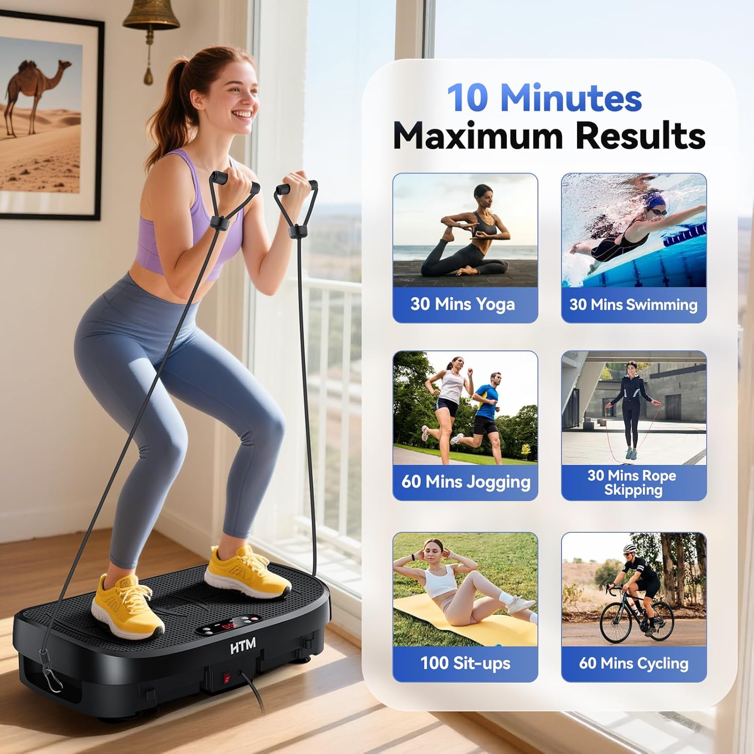 Plataforma Vibratoria para Que - Home Gym Ideas reseña y precio