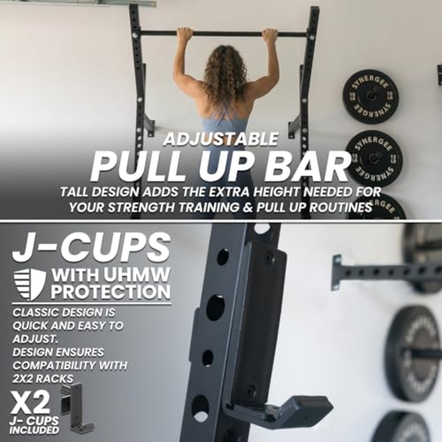 Soporte de sentadillas para mo - Home Gym Wall Mounted reseña y precio