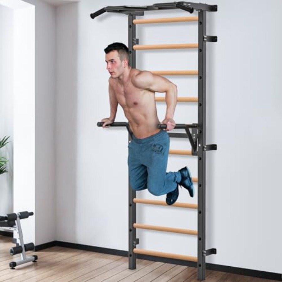 Barra de Gimnasia Montada en P - Home Gym Wall Mounted reseña y precio