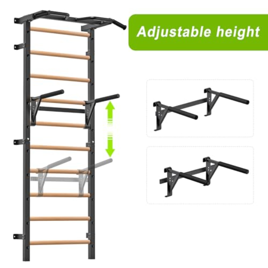 Barra de Gimnasia Montada en P - Home Gym Wall Mounted reseña y precio