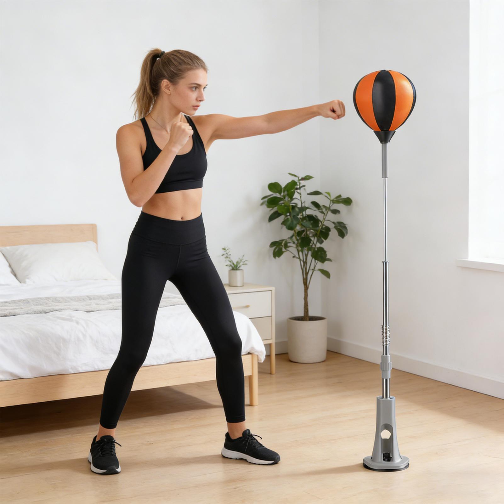 Saco de boxeo con soporte, bas - Home Gym For Kids reseña y precio