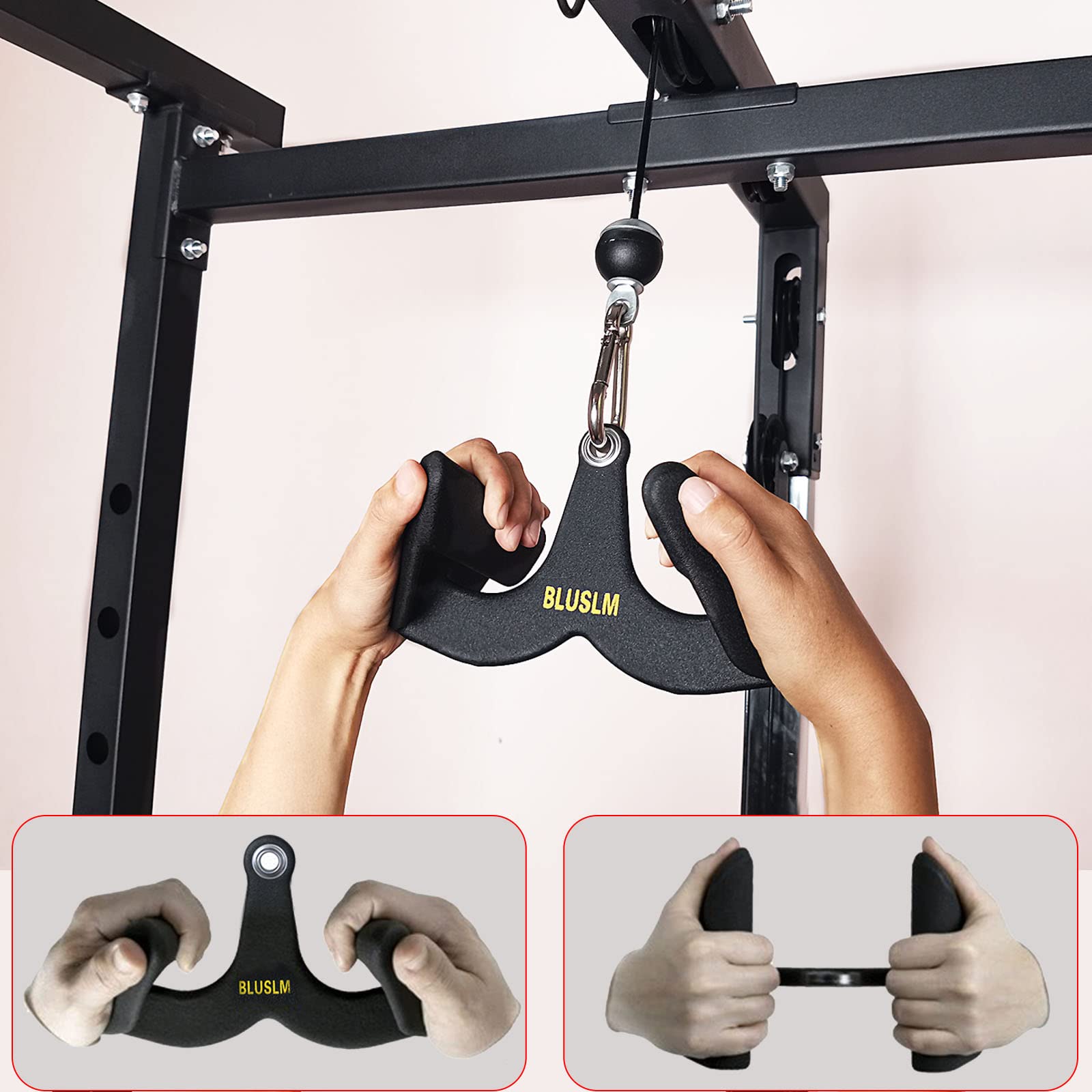 Empuñadura extraíble Lat para  - Home Gym Training Program reseña y precio