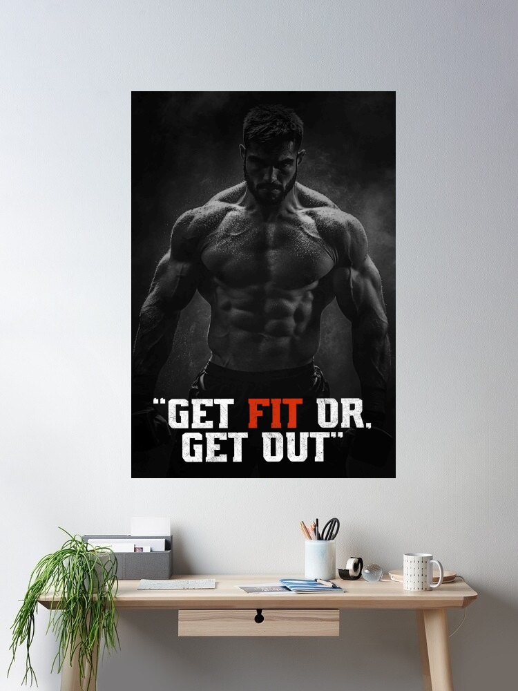 Póster de lienzo motivacional  - Home Gym Yes Or No reseña y precio