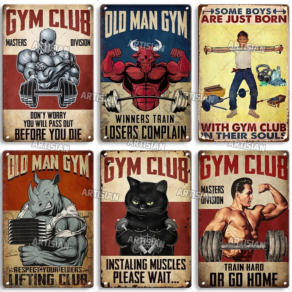 Letrero Metálico Vintage con F - Home Gym Setup reseña y precio