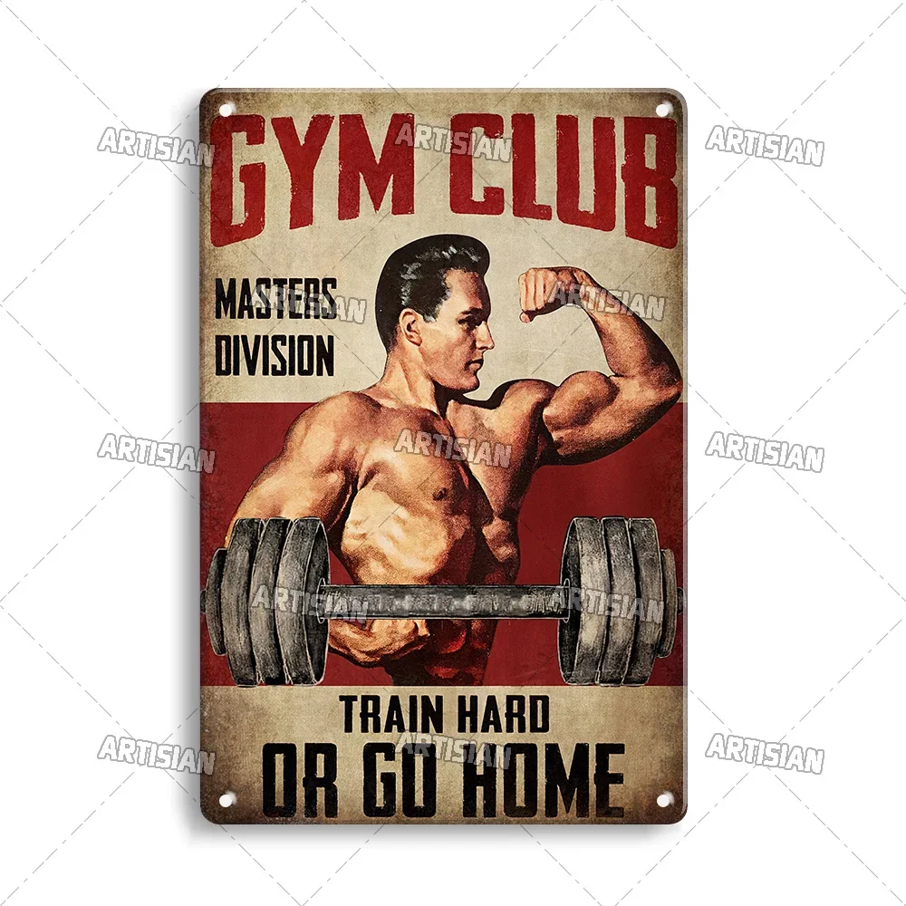 Letrero Metálico Vintage con F - Home Gym Setup reseña y precio