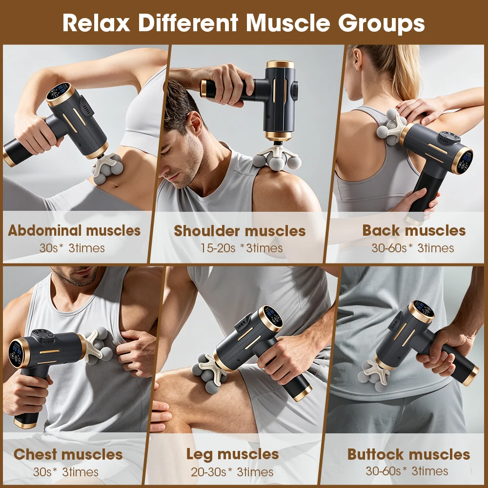 Pistola de Masaje Eléctrica de - Home Gym Gear reseña y precio