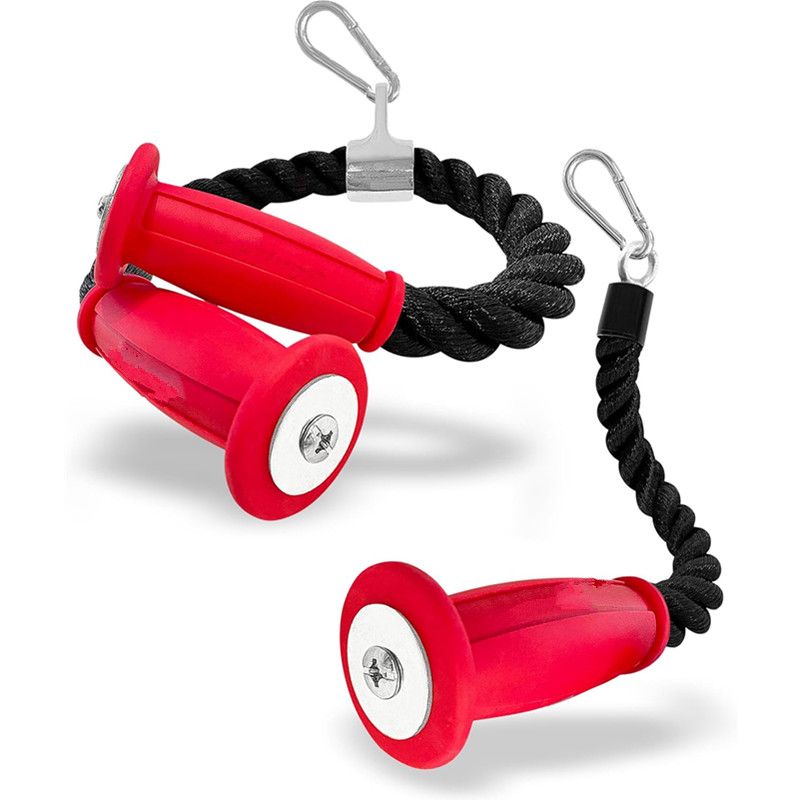 Cuerdas ergonómicas para tríce - Home Gym Ideas reseña y precio