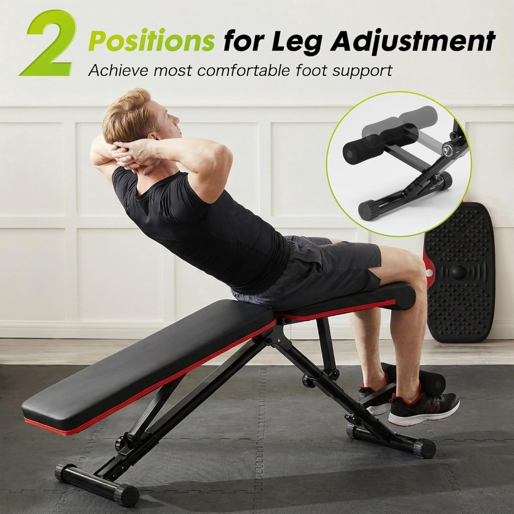 Banco de pesas ajustable para  - Adjustable Weight Bench reseña y precio