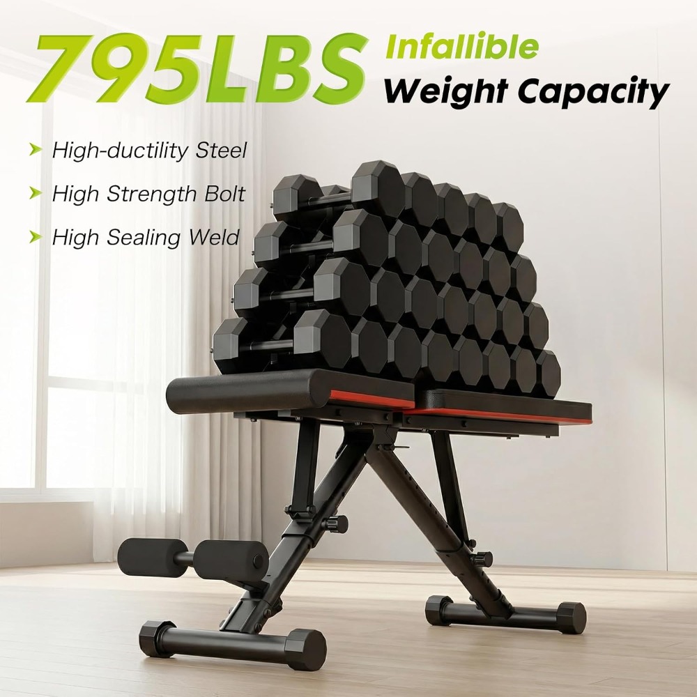 Banco de pesas ajustable para  - Adjustable Weight Bench reseña y precio