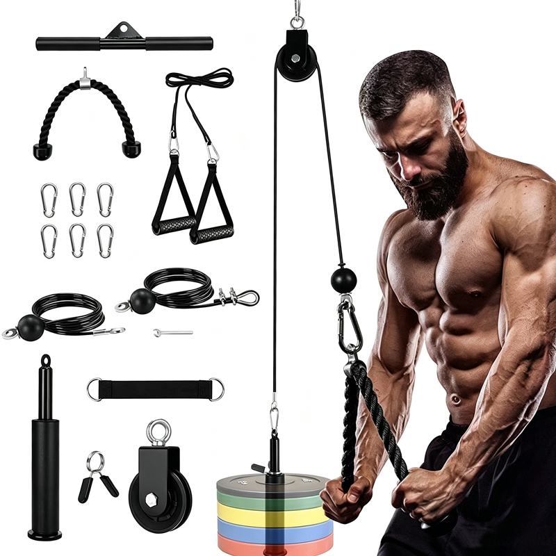 Kit Completo de Gimnasio en Ca - Home Gym Diy Pulley System reseña y precio