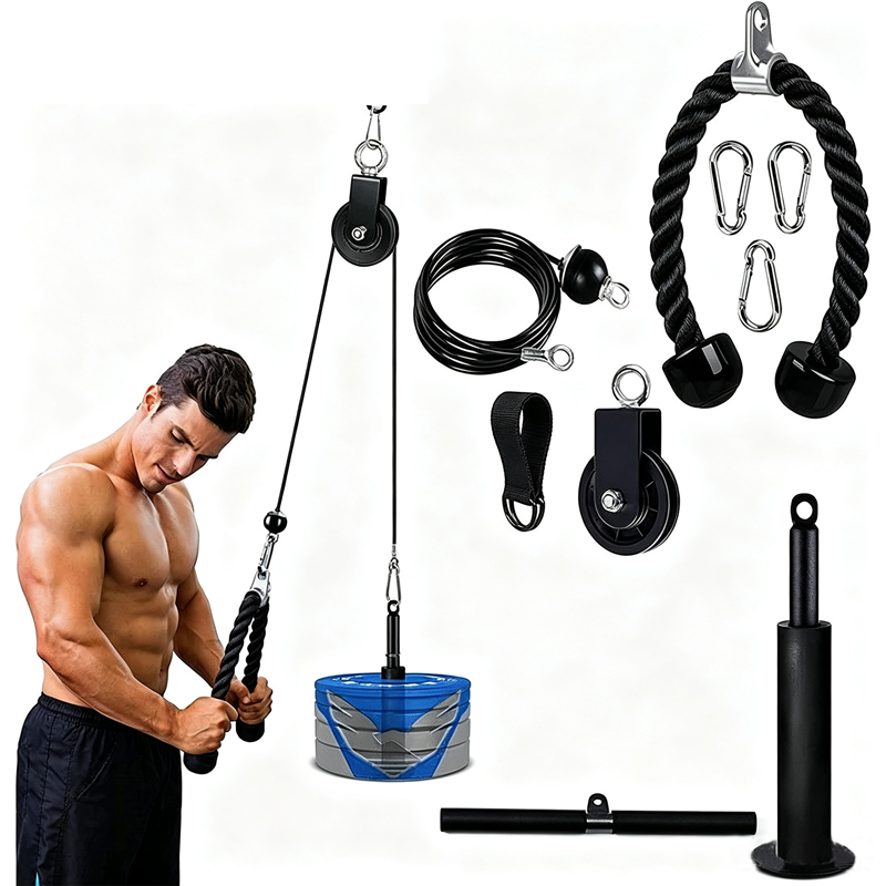 Kit Completo de Gimnasio en Ca - Home Gym Diy Pulley System reseña y precio