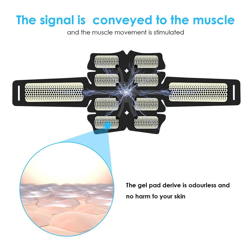 Estimulador Muscular Abdominal - Home Gym Hack reseña y precio
