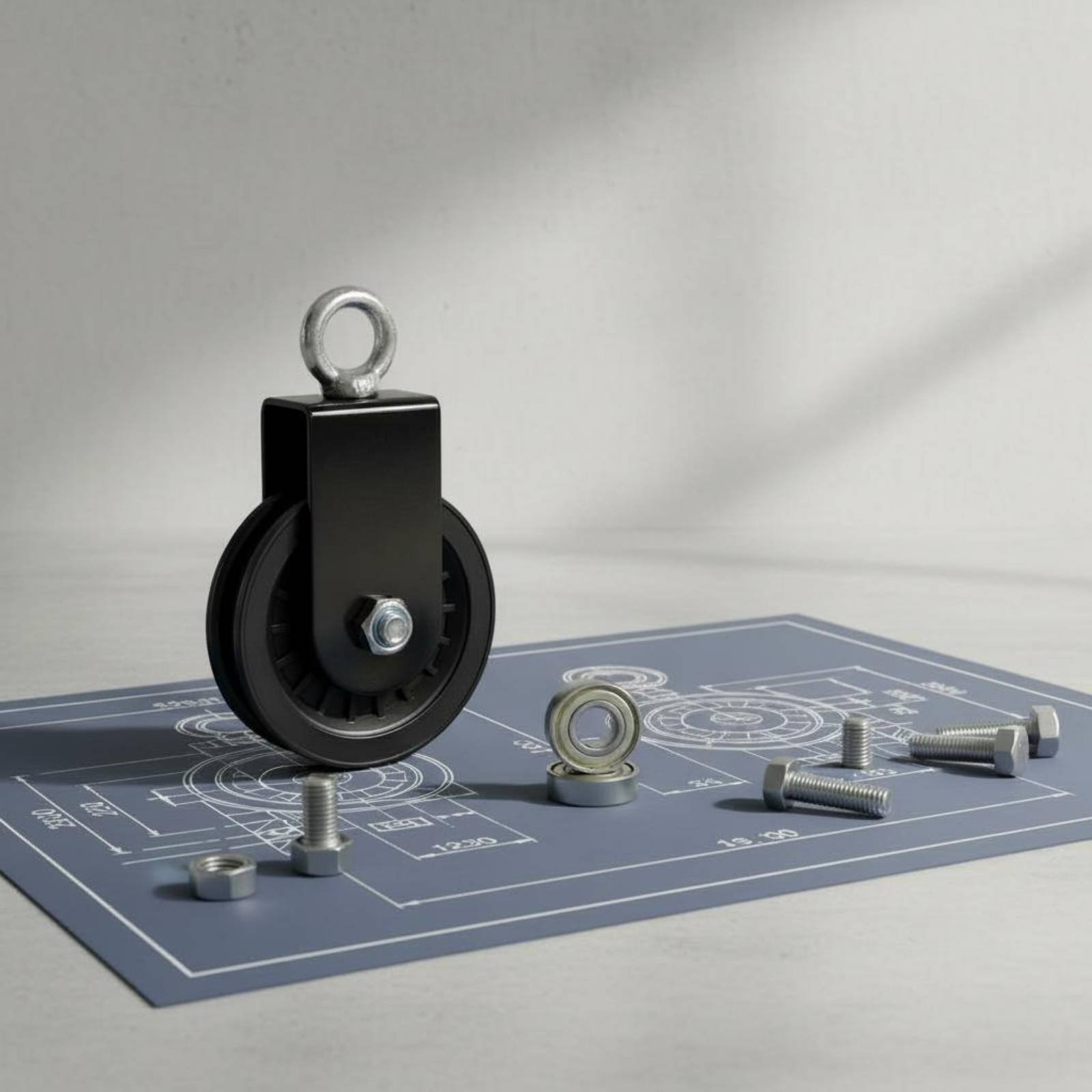 Soporte de polea DIY silencios - Home Gym Diy Pulley System reseña y precio