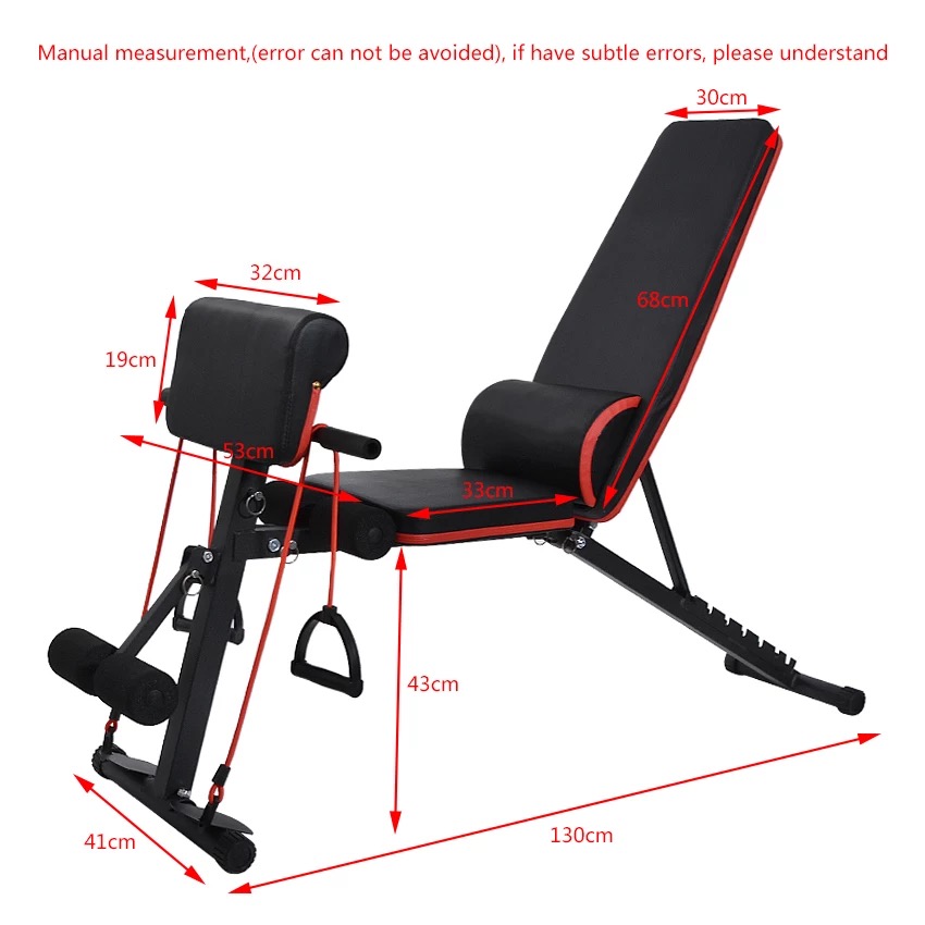 Popular Banco de Ejercicios Pl - Adjustable Weight Bench reseña y precio