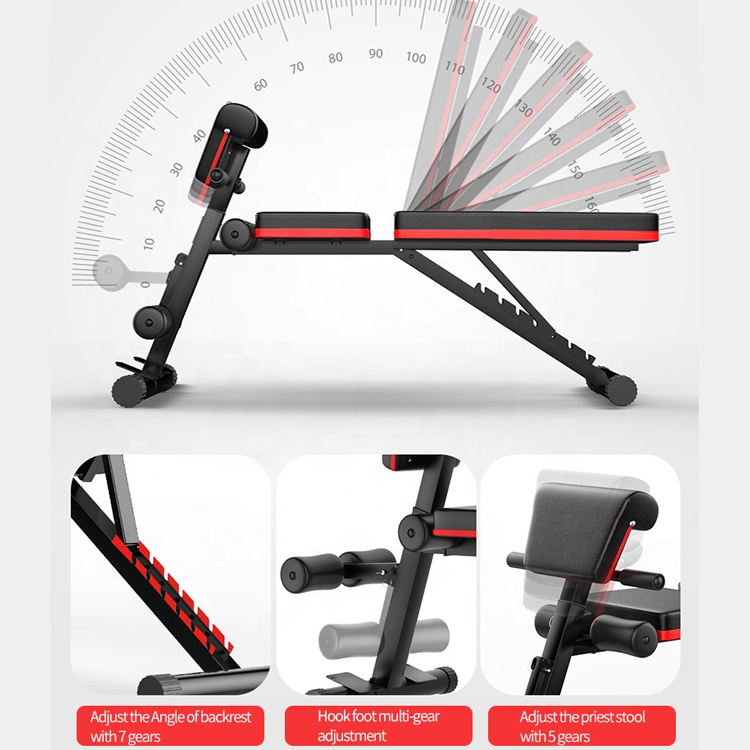 Popular Banco de Ejercicios Pl - Adjustable Weight Bench reseña y precio