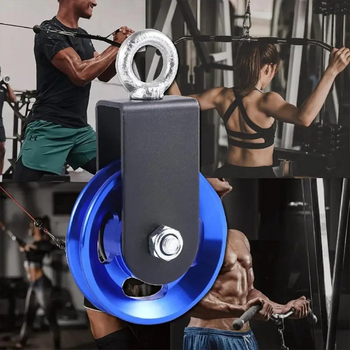 Nuevo cable de polea con corre - Home Gym Equipment Diy reseña y precio