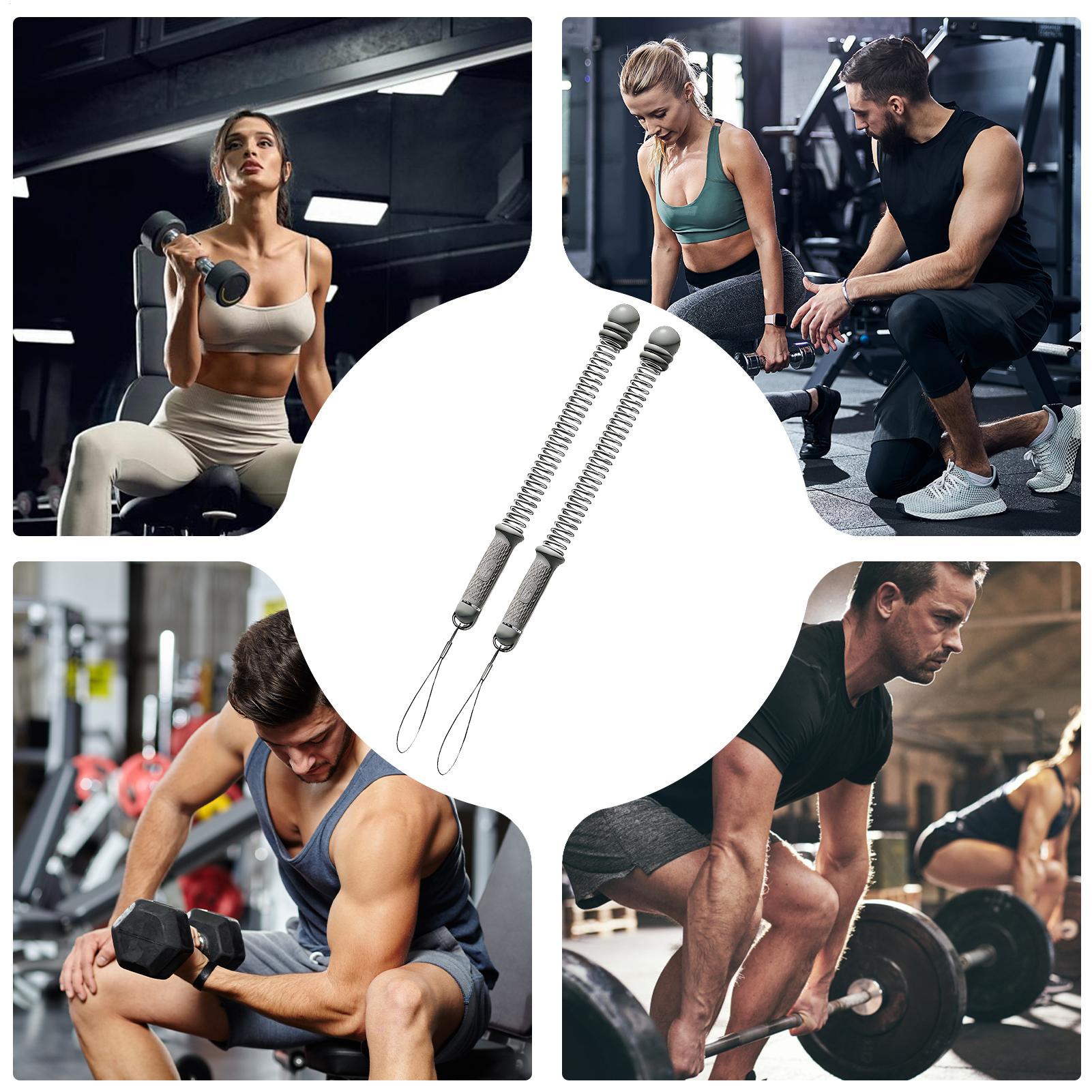 Cuerdas de resistencia para gi - Fitness Home Gym Equipment reseña y precio