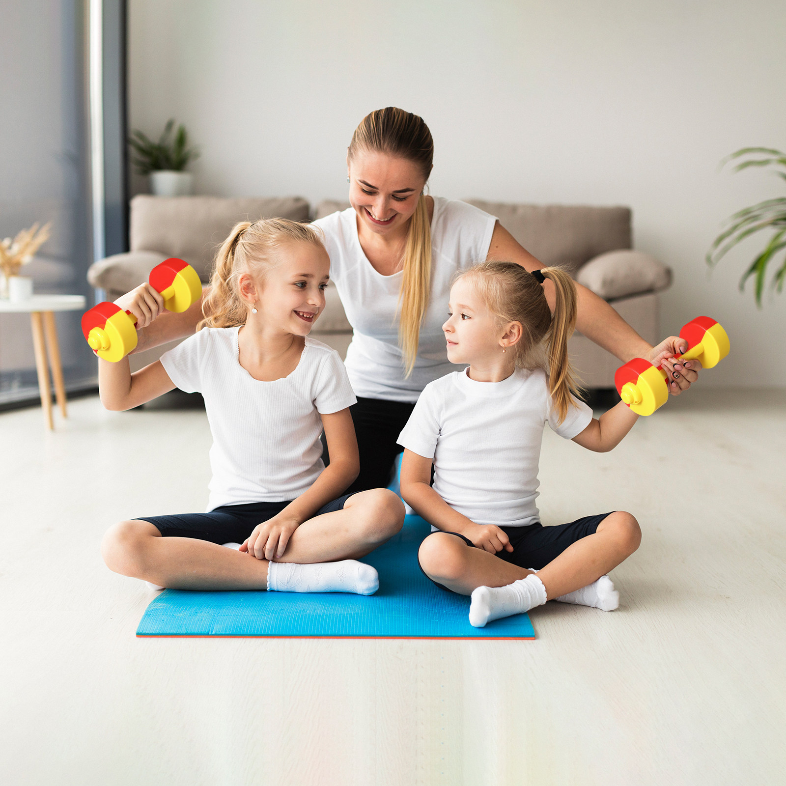1 Par de Mancuernas de Plástic - Home Gym For Kids reseña y precio