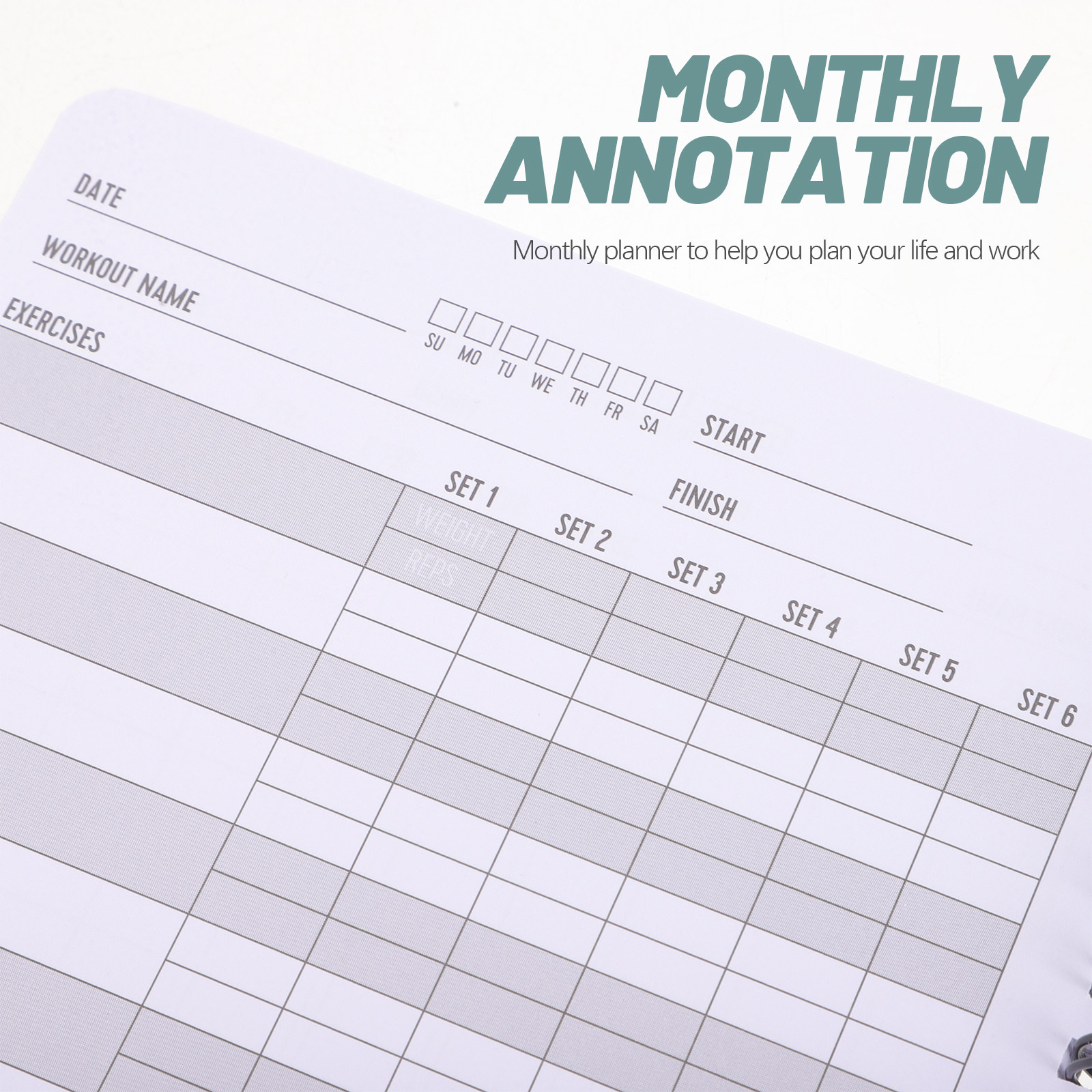 Cuaderno de Planificación de F - Workout Plan Home Gym reseña y precio