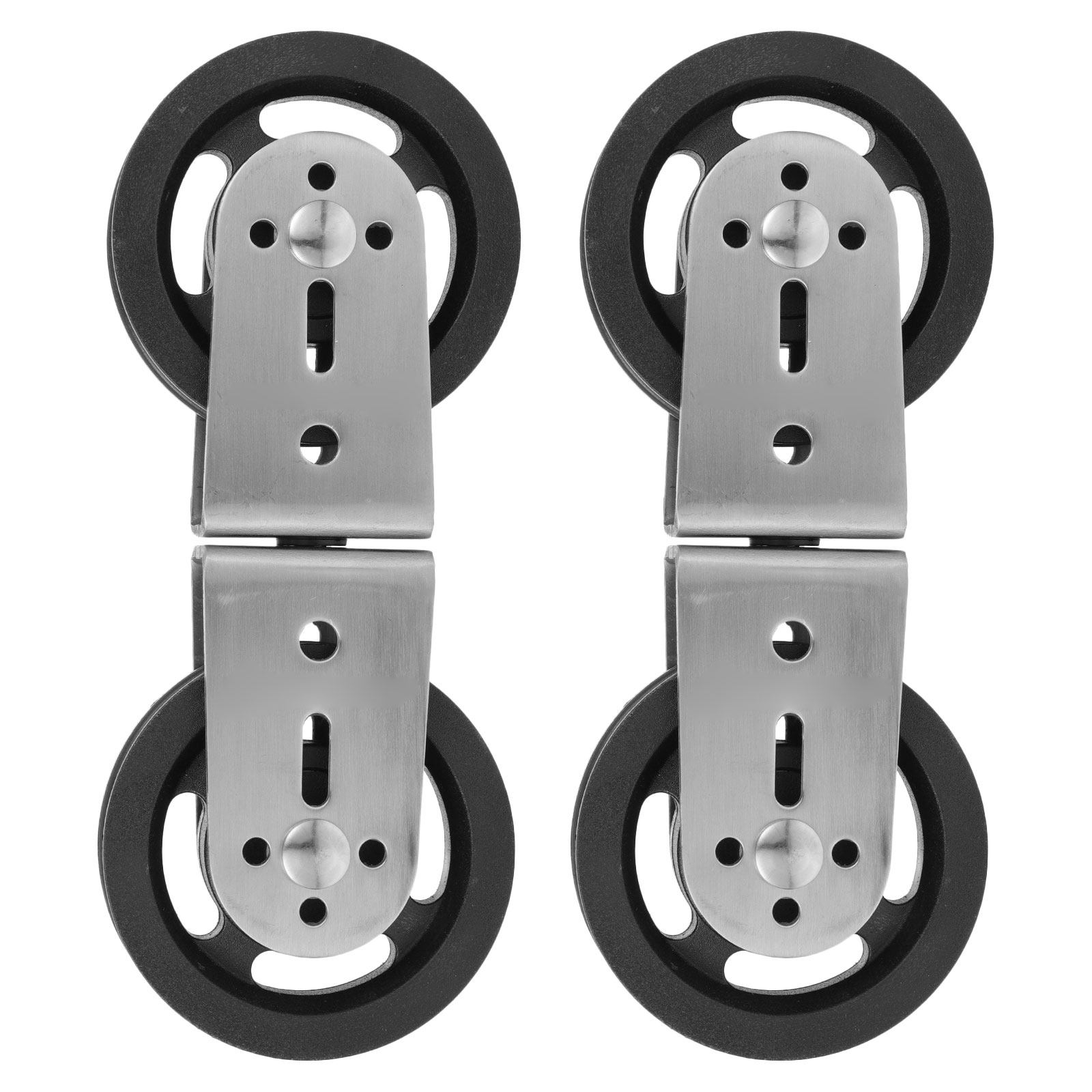 2 Piezas de Polea Doble de Plá - Home Gym Diy Pulley System reseña y precio