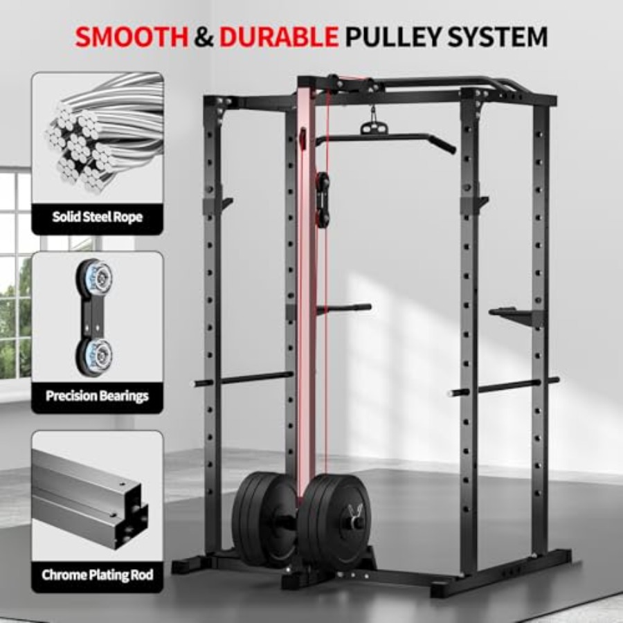 Rack de potencia para gimnasio - Home Gym Multifunctional reseña y precio