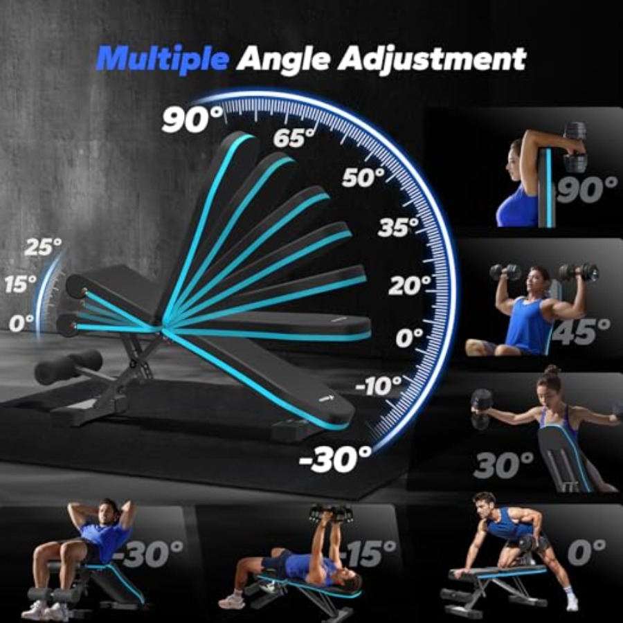 Banco de Pesas Plegable para G - Home Gym Leg Press reseña y precio