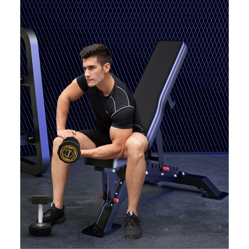 Banco de pesas comercial de al - Adjustable Weight Bench reseña y precio