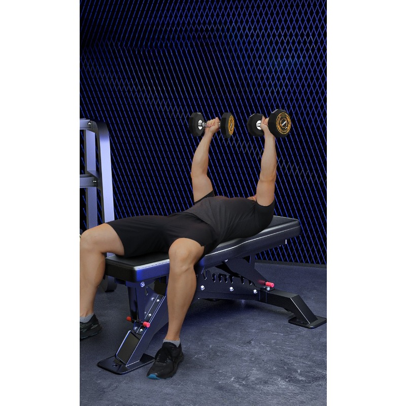 Banco de pesas comercial de al - Adjustable Weight Bench reseña y precio